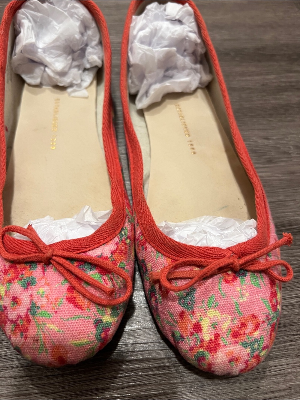 GAP Coral Floral Ballet Flats - Picture 2 of 8